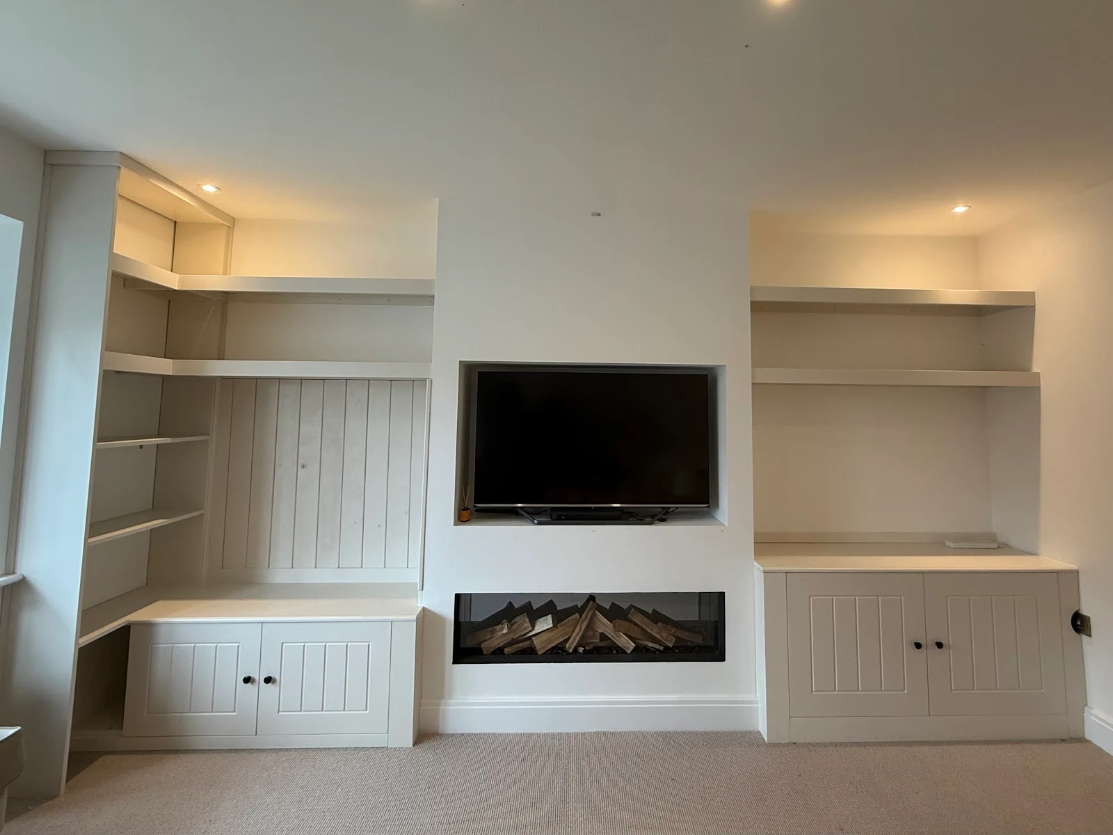 Bespoke media wall by JARB Design